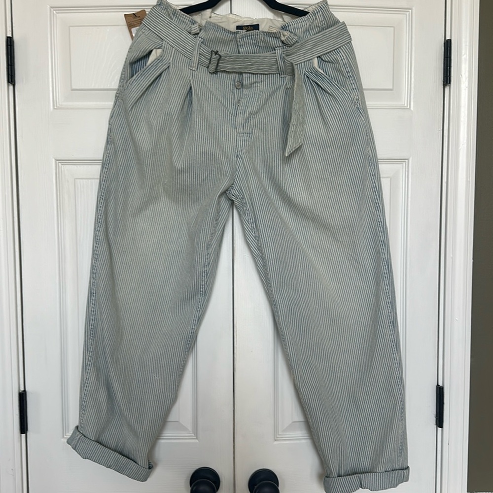 Ralph Lauren Paper bag waist jeans NWT size 28R